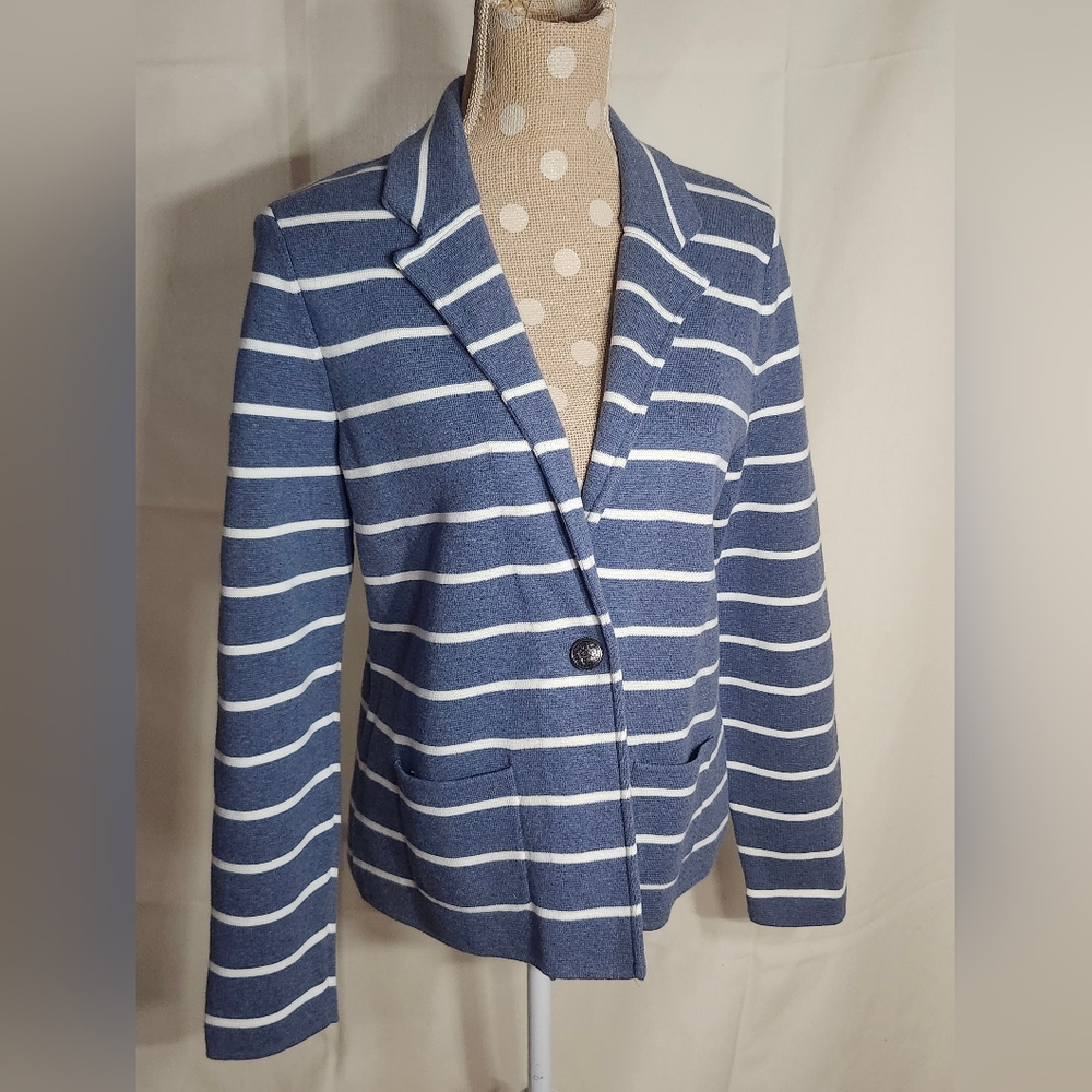 Talbots sweater blazer